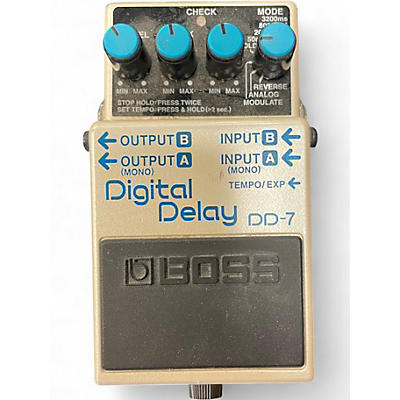 Used BOSS DD7 Digital Delay Effect Pedal