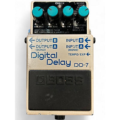 Used BOSS DD7 Digital Delay Effect Pedal