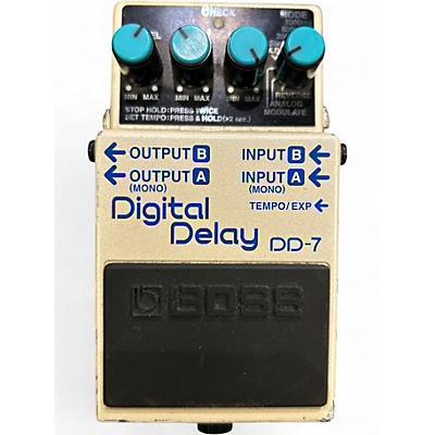 Used BOSS DD7 Digital Delay Effect Pedal