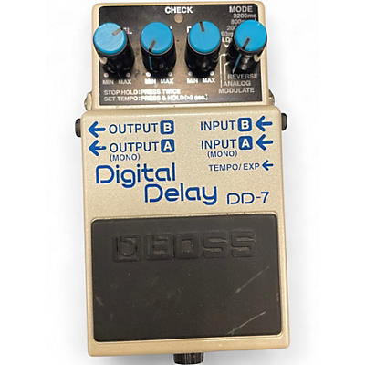 Used BOSS DD7 Digital Delay Effect Pedal