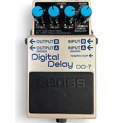 Used BOSS DD7 Digital Delay Effect Pedal