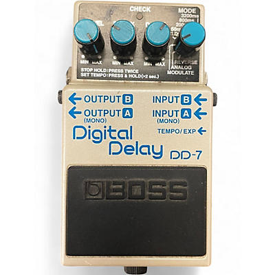 Used BOSS DD7 Digital Delay Effect Pedal