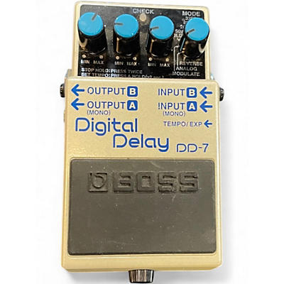 Used BOSS DD7 Digital Delay Effect Pedal
