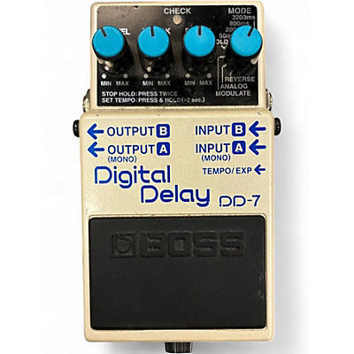Used BOSS DD7 Digital Delay Effect Pedal