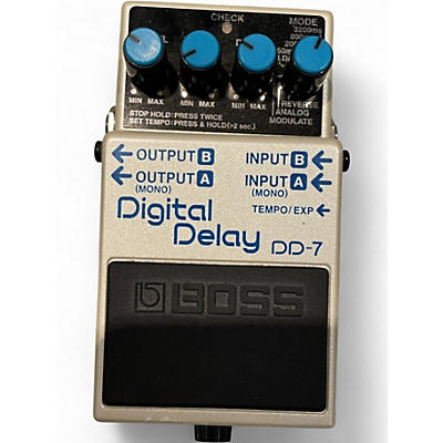 Used BOSS DD7 Digital Delay Effect Pedal