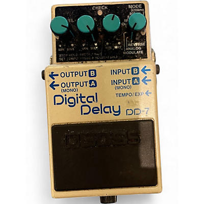Used BOSS DD7 Digital Delay Effect Pedal