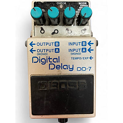 Used BOSS DD7 Digital Delay Effect Pedal