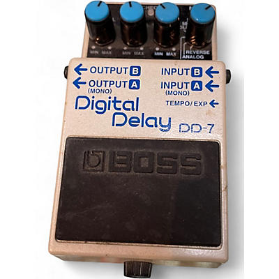 Used BOSS DD7 Digital Delay Effect Pedal