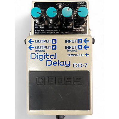 Used BOSS DD7 Digital Delay Effect Pedal