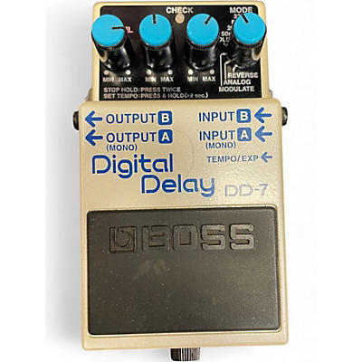 Used BOSS DD7 Digital Delay Effect Pedal