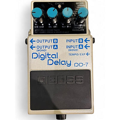 Used BOSS DD7 Digital Delay Effect Pedal