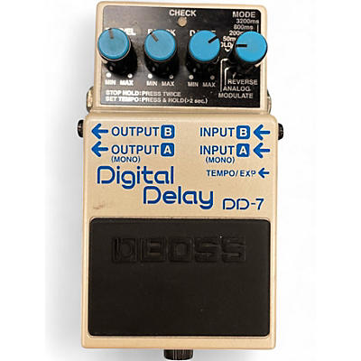 Used BOSS DD7 Digital Delay Effect Pedal