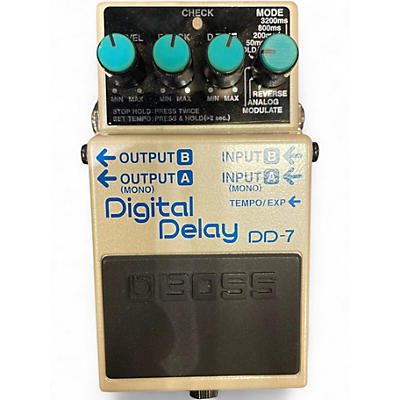 Used BOSS DD7 Digital Delay Effect Pedal