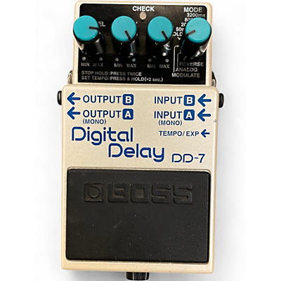 Used BOSS DD7 Digital Delay Effect Pedal