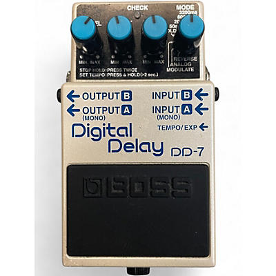 Used BOSS DD7 Digital Delay Effect Pedal