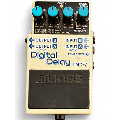 Used BOSS DD7 Digital Delay Effect Pedal