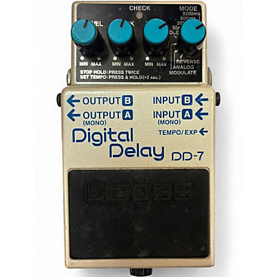 Used BOSS DD7 Digital Delay Effect Pedal
