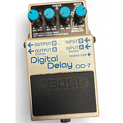 Used BOSS DD7 Digital Delay Effect Pedal