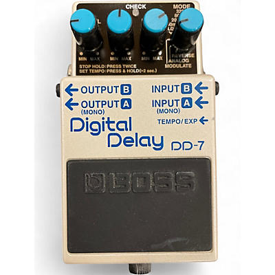Used BOSS DD7 Digital Delay Effect Pedal