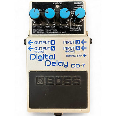 Used BOSS DD7 Digital Delay Effect Pedal