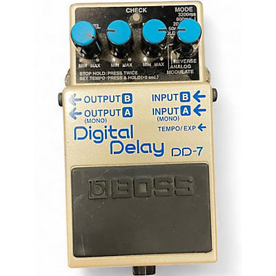 Used BOSS DD7 Digital Delay Effect Pedal