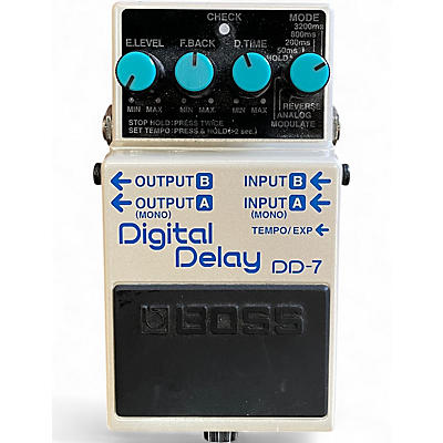 Used BOSS DD7 Digital Delay Effect Pedal