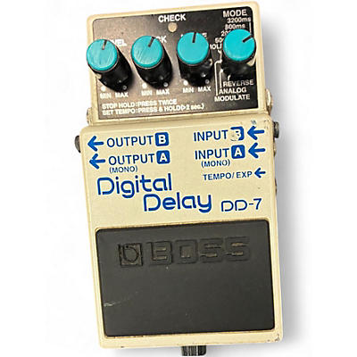 Used BOSS DD7 Digital Delay Effect Pedal