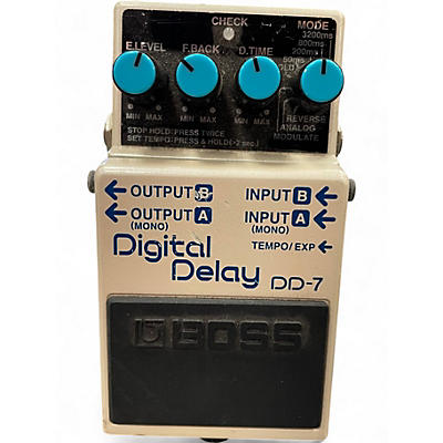 Used BOSS DD7 Digital Delay Effect Pedal