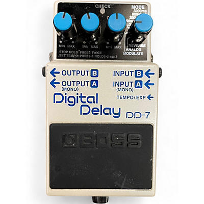 Used BOSS DD7 Digital Delay Effect Pedal