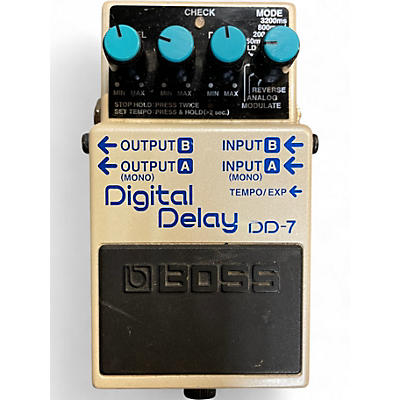 Used BOSS DD7 Digital Delay Effect Pedal