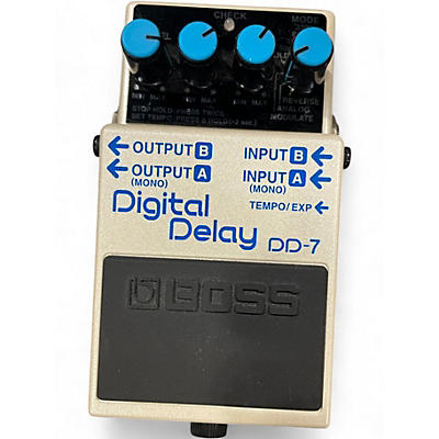 Used BOSS DD7 Digital Delay Effect Pedal