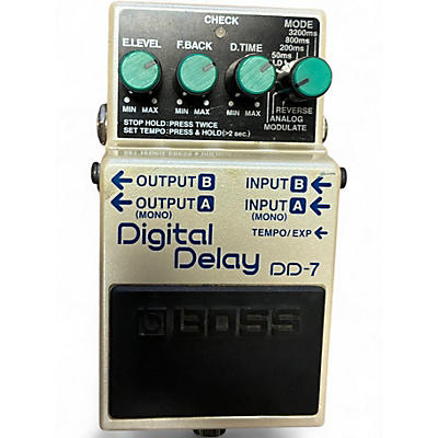 Used BOSS DD7 Digital Delay Effect Pedal