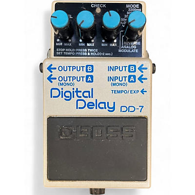 Used BOSS DD7 Digital Delay Effect Pedal