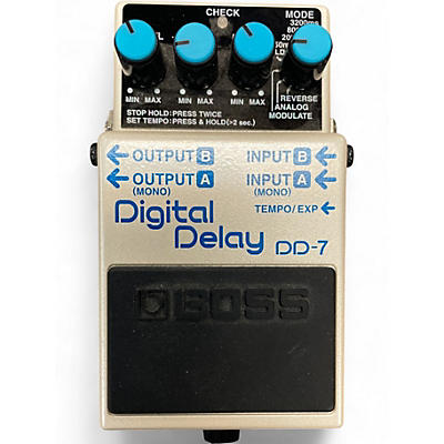 Used BOSS DD7 Digital Delay Effect Pedal