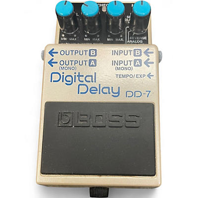 Used BOSS DD7 Digital Delay Effect Pedal