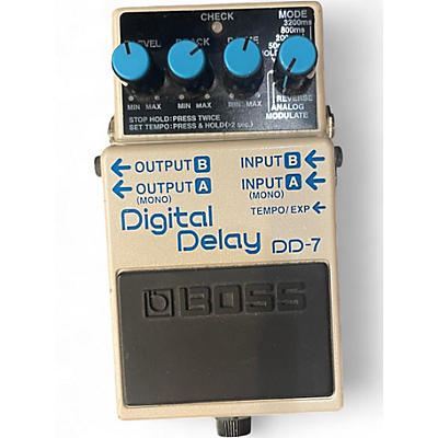 Used BOSS DD7 Digital Delay Effect Pedal