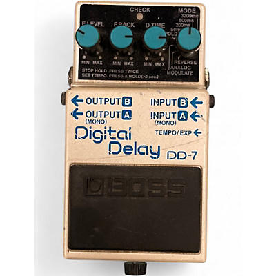 Used BOSS DD7 Digital Delay Effect Pedal