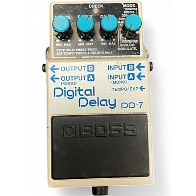 Used BOSS DD7 Digital Delay Effect Pedal