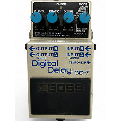 Used BOSS DD7 Digital Delay Effect Pedal