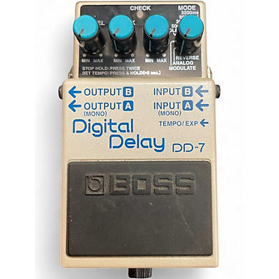 Used BOSS DD7 Digital Delay Effect Pedal