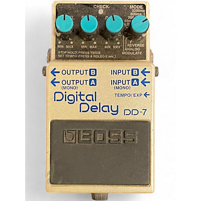 Used BOSS DD7 Digital Delay Effect Pedal