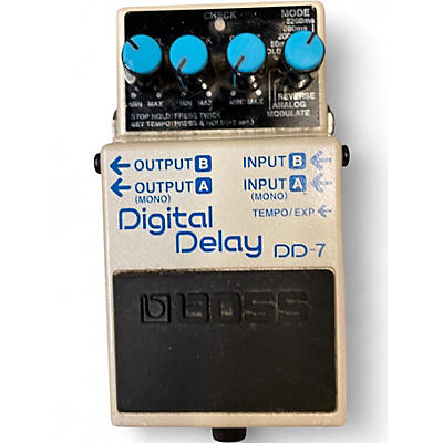 Used BOSS DD7 Digital Delay Effect Pedal