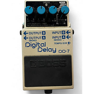 Used BOSS DD7 Digital Delay Effect Pedal