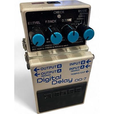 Used BOSS DD7 Digital Delay Effect Pedal