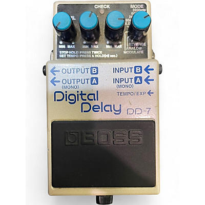Used BOSS DD7 Digital Delay Effect Pedal
