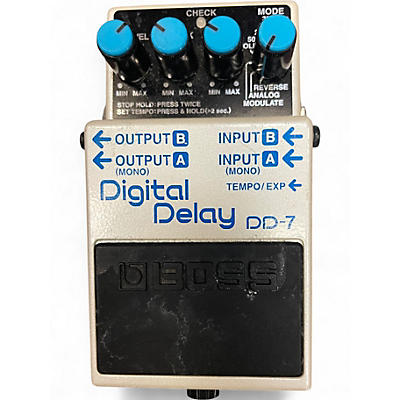 Used BOSS DD7 Digital Delay Effect Pedal