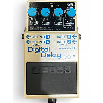 Used BOSS DD7 Digital Delay Effect Pedal