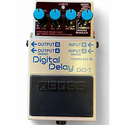 Used BOSS DD7 Digital Delay Effect Pedal