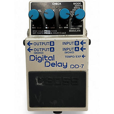Used BOSS DD7 Digital Delay Effect Pedal