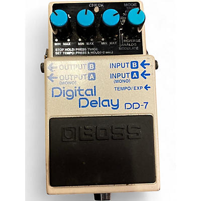 Used BOSS DD7 Digital Delay Effect Pedal